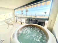 Apt.GlassTerrace,jacuzzi,1a lineaSea,Piscina. - B&B Cullera