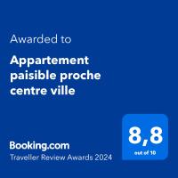 Appartement paisible proche centre ville - Bed and Breakfast Bron
