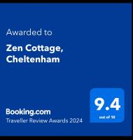 B&B Cheltenham - Zen Cottage, Cheltenham - Bed and Breakfast Cheltenham