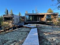 Villa Jäkälä - An architectural wooden villa by the lake - Chambres d'hôtes Ruukki