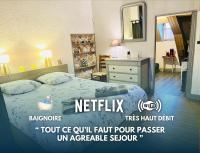 Logements Un Coin de Bigorre - T2 de campagne - Canal plus & Netflix - Wifi fibre - Centre village - Chambres d’hôtes