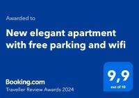 New elegant apartment with free parking and wifi - B&B Zagabria