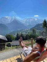 Chalet 3 chambres, 11 personnes près du domaine skiable, parking gratuit, Chez Pépé à Saint-Gervais - Chambres d'hôtes Saint-Gervais-les-Bains