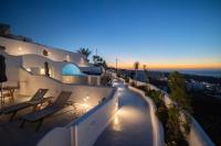 Suite Executive Scavata nella Roccia con Vasca Immersione ad Acqua Fredda Riscaldata con Idromassaggio, Vista Mare e Tramonto