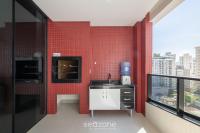 Apto 2Q c/ churrasq. 500m da Meia Praia ROT1001 - Bed and Breakfast Itapema