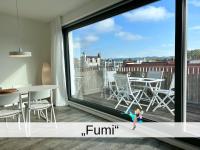 B&B Lindau - Ferienwohnung Fumi - Maisonette im sanierten Altbau mit großer Dachterrasse und Blick über die Insel - Bed and Breakfast Lindau