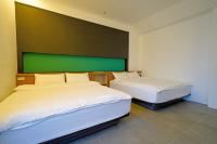 Kamer met 2 Queensize Bedden