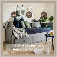 Le Gite 3 - Studio confort, 10min Golfech - B&B Malause