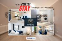 B&B Manchester - Luxurious & Spacious 2 Bedroom Home By Opuluxe Properties Short Lets & Serviced Accommodation Near Manchester City Center - Bed and Breakfast Manchester