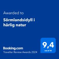 Sörmlandsidyll i härlig natur - Bed and Breakfast