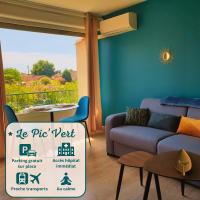 B&B Bergerac - Le Pic'Vert de Bergerac - Studio - Au calme - Parking gratuit - Fibre - Bed and Breakfast Bergerac