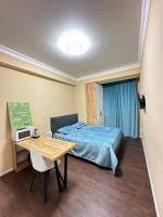 1-комнатная квартира в новом ЖК возле Центрального стадиона - Chambres d'hôtes Almaty