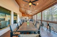 Luxe Group Getaway with 2-Story Deck in Broken Bow! - B&B Broken Bow