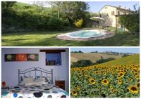 Casa il Girasole con piscina nelle Marche - B&B