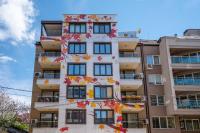Colorful studio with balcony - Free Parking - Chambres d'hôtes Sofia