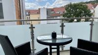 discovAIR Karl14 - 65qm mit 2 Schlafzimmer Zentral & Modern mit Balkon, Netflix - Ferienwohnung Eisenach