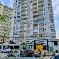 SALA LIVING NA QUADRA DA PRAIA - B&B Santos