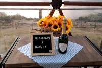 Lujoso Glamping MarQua Spa Guatavita Wifi Cocina - B&B