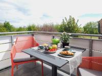 Antares Spiekerooger Gästehaus-Sonnengartenbalkon SüdWest - Wohnung 4 - B&B