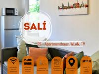 B&B Remscheid - Sali - R5 - Apartmenthaus, WLAN, TV - Bed and Breakfast Remscheid