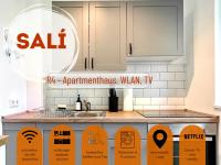 B&B Remscheid - Sali - R4 - Apartmenthaus, WLAN, TV - Bed and Breakfast Remscheid