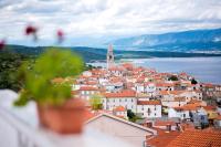 Apartment with private pool and beautiful sea view - by Traveler tourist agency Krk - ID 2106 - Chambres d'hôtes Vrbnik