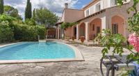 B&B Les Matelles - Villa impressionniste * Jardin* Clim * Piscine * - Bed and Breakfast Les Matelles