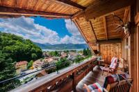 Apartment mit 1 Schlafzimmer, einem Balkon und einer Terrasse