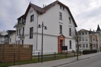 Ahlbeck, Villa Medici - seitlicher Meerblick - Bed and Breakfast