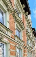 Art Deco Design Apartment, 65 Zoll TV, Waschtrockner, beste Lage, am Markt - Chambres d'hôtes Gera