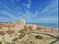 T2 vue mer accès direct plage le barcares - B&B Le Barcarès