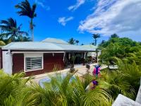 Villa Simeon SAINT FRANCOIS AVEC PISCINE PRIVEE ET JACUZZI Proche plage - B&B Saint-François