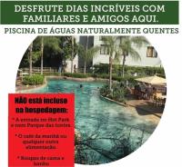 B&B Rio Quente - Hotel Luupi Agata Apto 142 - Rio Quente GO - Bed and Breakfast Rio Quente