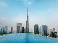 ALiving Luxe 2BR with higest Infinity Pool Close to Dubai Mall & Burj Khalifa - Ferienwohnung Dubai