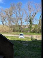 Apartment mit Gartenblick