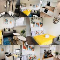 R1 - Private Room in Modern Shared Apartment, Each with Kitchenette, Central Birmingham - B&B