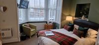 Doppel-/Zweibettzimmer mit Bergblick