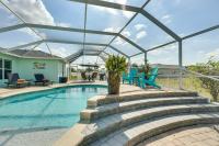 Pool with Waterfall Colorful Cape Coral Gem! - B&B Cape Coral