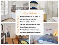 Studio au calme proche Gare - 25' Paris centre - B&B