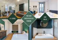 10' de Lyon- Appartement Tassin Centre - 2 Parking - Ferienwohnung Tassin-la-Demi-Lune