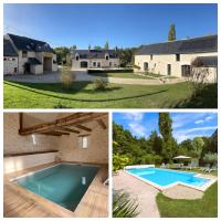 B&B Saint-Branchs - Les gîtes de La Pellerie - 2 piscines & spa Jacuzzi - Touraine - 3 gîtes - familial, calme, campagne - Bed and Breakfast Saint-Branchs