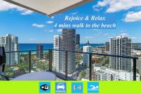 B&B Gold Coast - Broadbeach oceanview apartment Level 26 with carpark - 4 mins walk to the beach - Bed and Breakfast Gold Coast