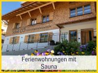 B&B Bad Hindelang - Ferienwohnungen Scholl - private Sauna oder Infrarotkabine - Bed and Breakfast Bad Hindelang