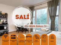 B&B Essen - Sali - E1 - WLAN, Balkon, TV - Bed and Breakfast Essen