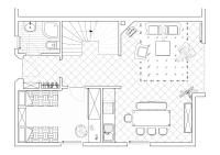 Behagliches Reetdachhaus Eibe 1 - Bed and Breakfast Puddemin