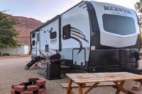 Moab RV Resort Glamping RV Setup OK33 - Bed and Breakfast