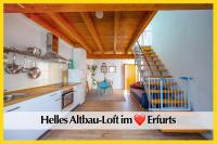 B&B Erfurt - Helle 72qm Maisonette Wohnung im Herzen Erfurts mit Kingsize Bett, Smart-TV, etc - Bed and Breakfast Erfurt