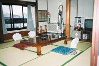 Chambre Triple de Style Japonais avec Salle de Bains Commune