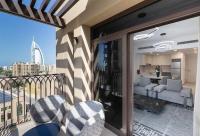 B&B Dubaï - New 2BR Apartment in MJL with Burj Al Arab Views - Bed and Breakfast Dubaï
