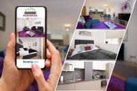 Premium Deals on Modern 2 -Bed 2-Bath Central CITY 122 High Street Flat for Movers & Pros by Hedgerow - B&B